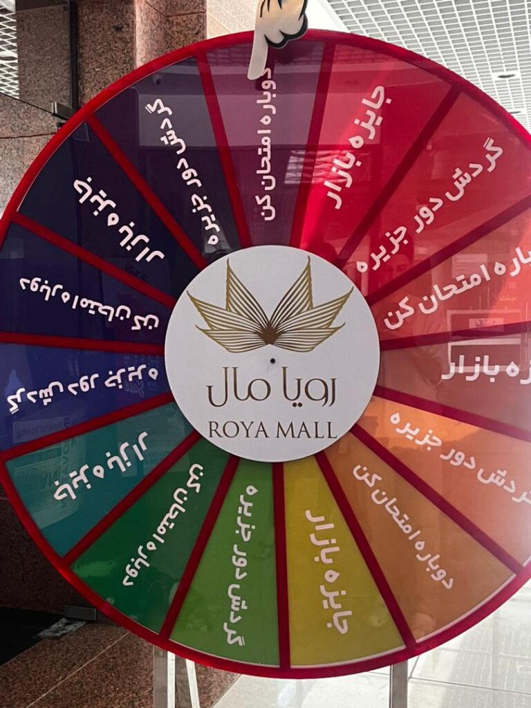 گردونه شانس پلکسی