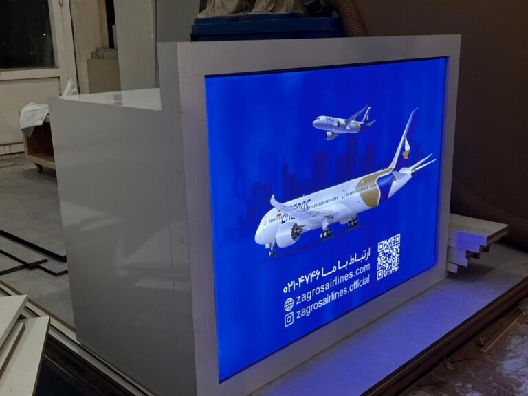 تابلوی فریم لس توکار